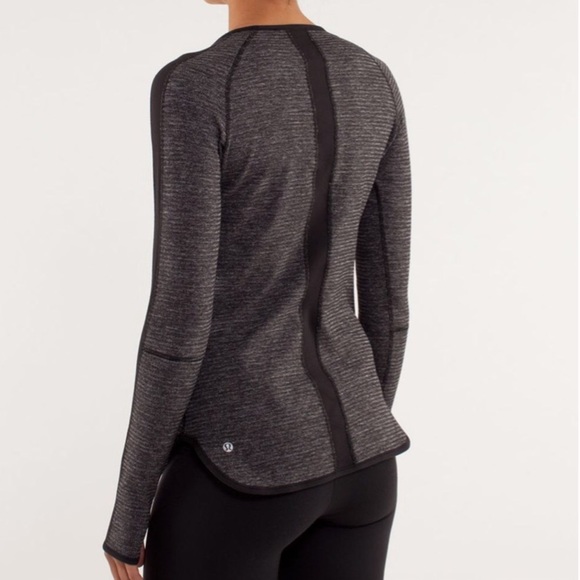 Lululemon Reversible Runder Under Long Sleeve Sz 4 - Picture 2 of 14